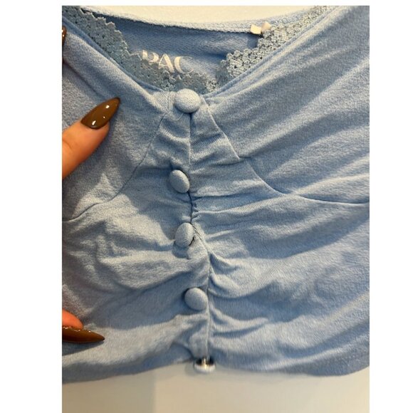 Light blue crop top - Picture 2 of 7